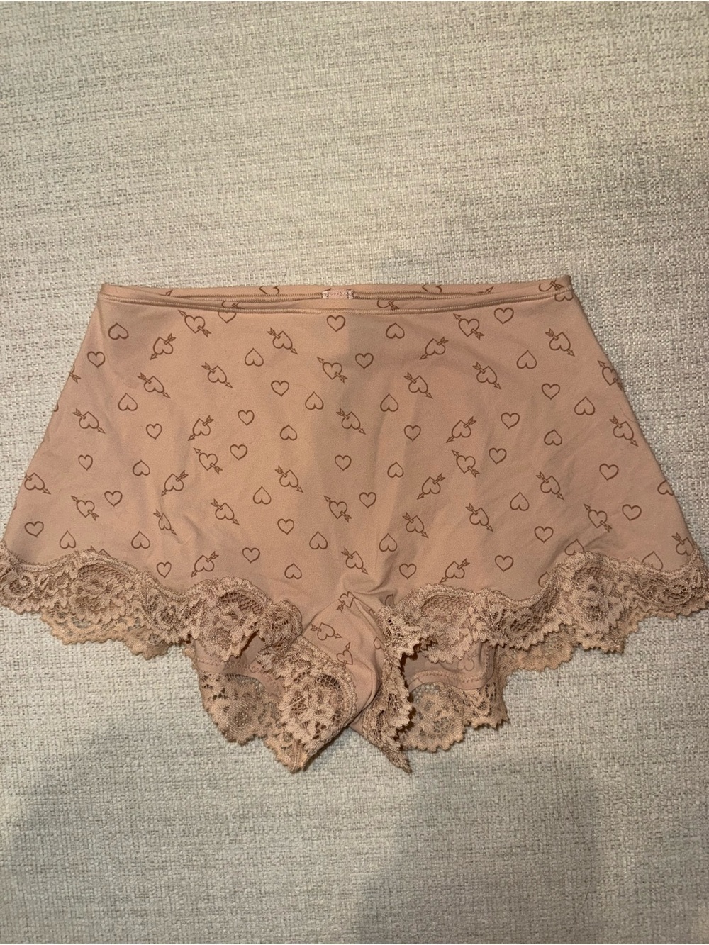 SKIMS Fits Everybody Lace Boy Short | Mica Sketched Hearts